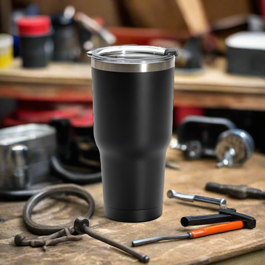 Black Engravable Tumbler